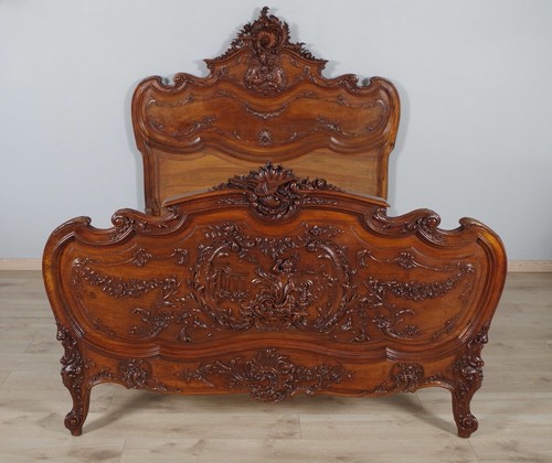 Bett louis rocaille aus - rocaille,