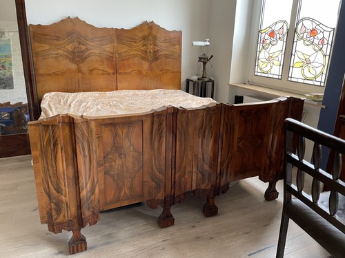 Art déco doppelbett aus - déco,