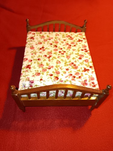 Doppelbett nussbaum - (m,