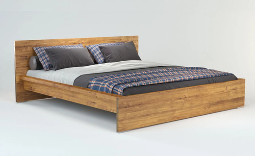 Longboard massivholzbett birke - massivholzbett,