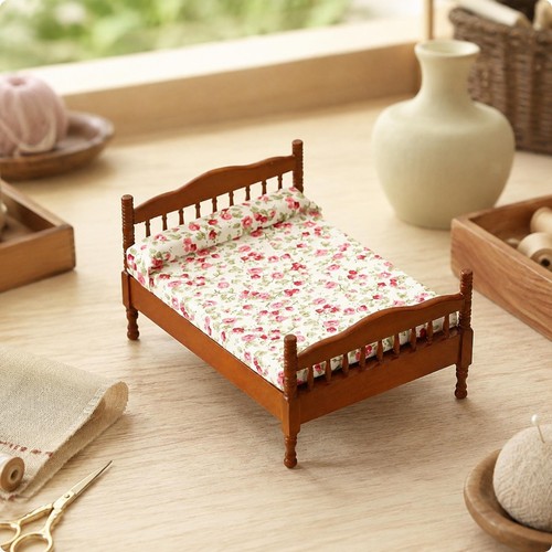 Miniatur doppelbett mit - miniatur-doppelbett,