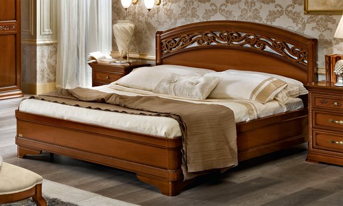 Klassisches bett doppelbett - klassisches,
